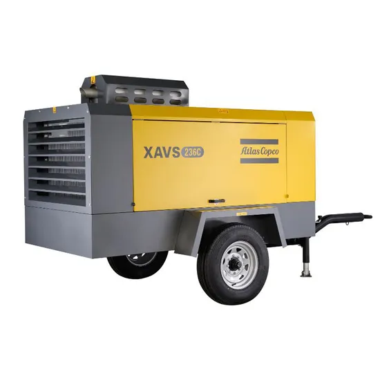 14bar 200psi 900cfm 25m3/Min Xavs650 Xavs1000 Sqe G3 High Pressure Atlas Copco Medium Diesel Engine Portable Air Compressor